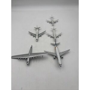 Lot of 5 Diecast Model Airplanes Japan Air Lines
